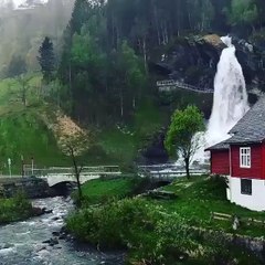 water Fall a beautiful look
