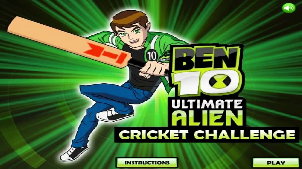 Ben10 - Ultimate Cricket Challenge - Ben10 Games