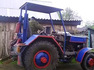 самодельный трактор с двигателем ваз 2108