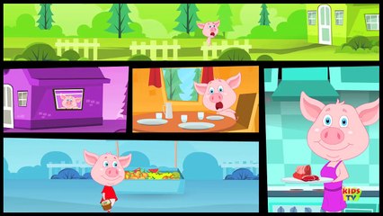 This Little Piggy Nursery Rhyme And Kids Songs | Kids TV