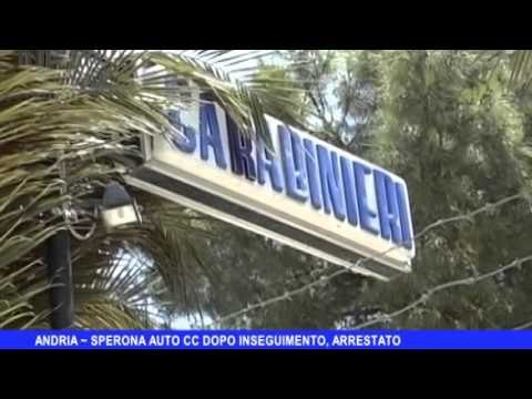 Andria | Sperona auto dei carabinieri, arrestato