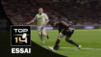 TOP 14 - Toulouse - Pau : 54-3 Essai Grégory LAMBOLEY (TLS) - J14 - Saison 2015/2016