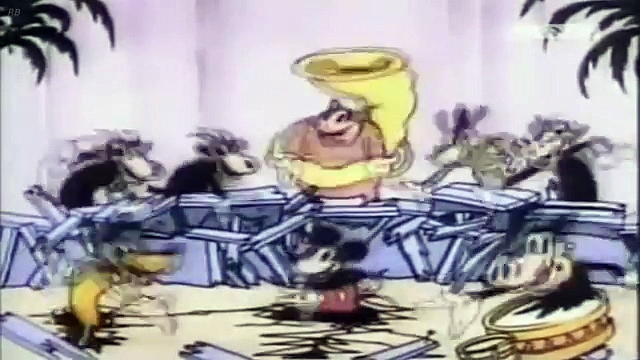 Mickey Mouse,Minnie Mouse,Pluto (Blue Rhythm - Klondike Kid - Mickey Cuts Up)