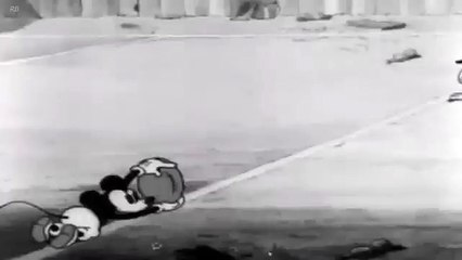Mickey Mouse,Minnie Mouse,Donald Duck,Pluto,Goofy (The Grocery Boy - Touchdown Mickey)