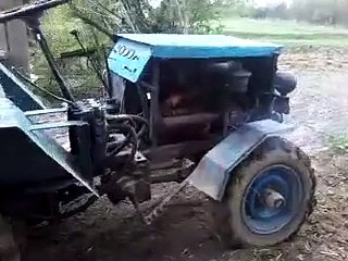самодельный трактор 4х4