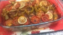 تحضير طبق سمك الراية في الفرن مع الخضروات الصحي و اللذيذ من الشهيوات المغربية Stingray Poison