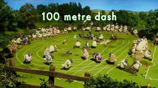 Shaun the Sheep - Championsheeps - 100m Dash (OFFICIAL VIDEO)