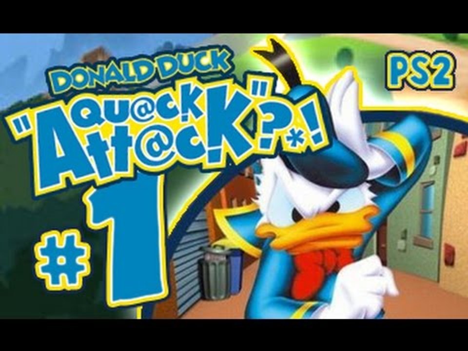 Donald Duck: Goin' Quackers | Quack Attack Walkthrough Part 1 (PS2, Gamecube) Level 1 + 2