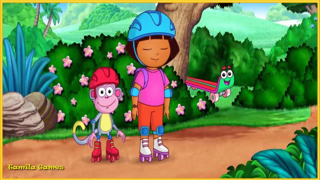 ✿Dora the Explorer - Doras Great Roller Skate Adventure free game