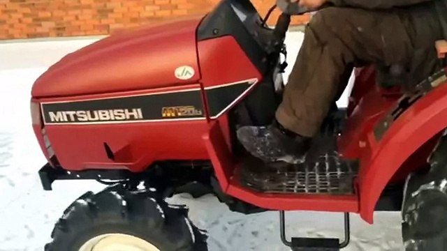 Японский мини трактор Mitsubishi MT205 - kotamoto.ru
