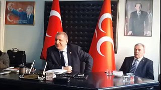 Gaziantep Milletvekili Prof. Dr.Ümit Özdağ, Kilis’te
