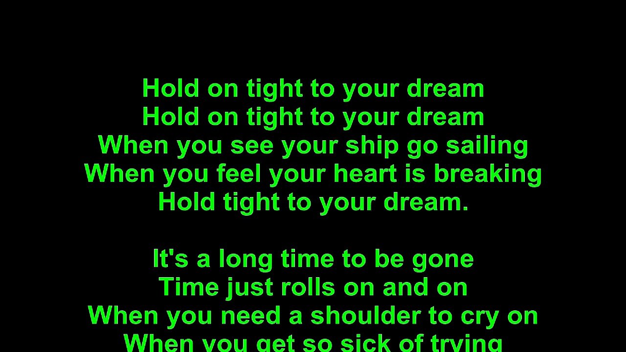 Electric Light Orchestra Hold On Tight Lyrics video Dailymotion