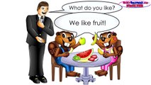 “What do they like?” (Level 2 English Lesson 15) CLIP - English Learning, Learn ESL, Kids Education