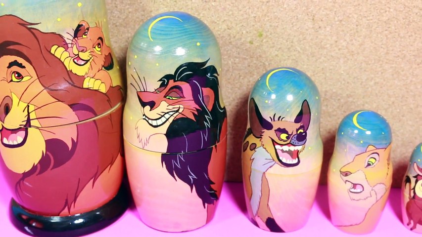 Lion king nesting dolls outlet