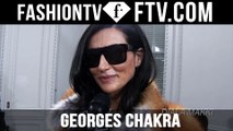 Georges Chakra Arrivals | Paris Haute Couture S/S 16 | FTV.com