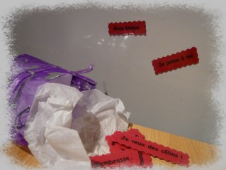 Idée cadeau Saint Valentin : des mots d'amour aimantés