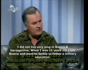 General Ratko Mladić intervju RTS 1992.godine