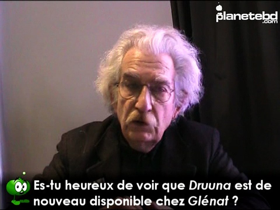 Paolo Serpieri en interview sur PlaneteBD.com