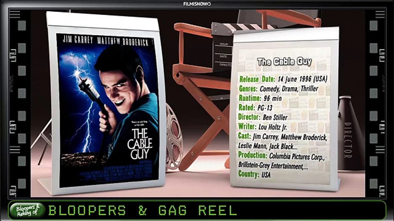 The Cable Guy (1996) Bloopers, Gag Reel & Outtakes