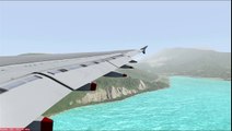 FSX Kai Tak Landing Take 3
