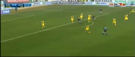 Juventus 1st SUPER CHANCE TO SCORE CHIEVO 0-0 JUVENTUS 31-01-2016