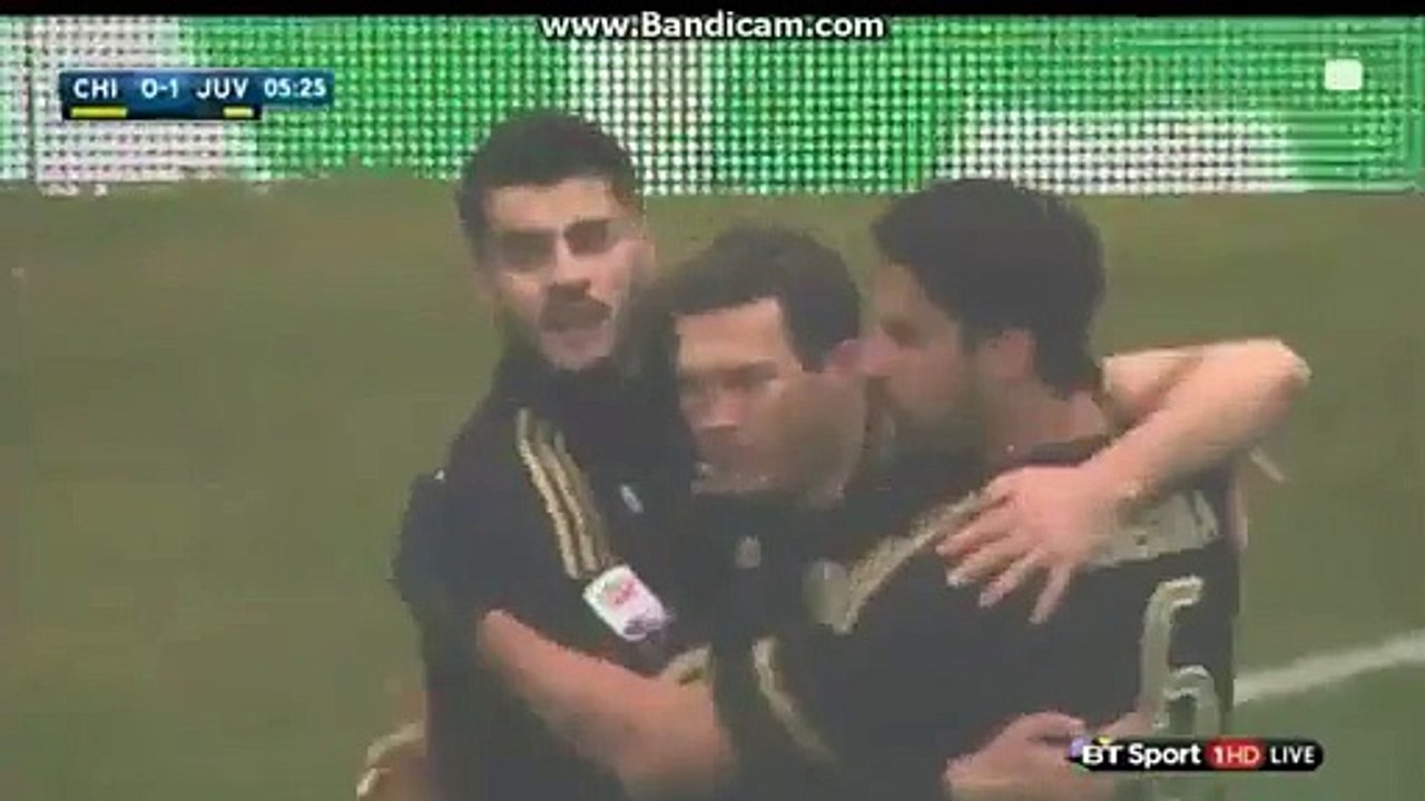 0-1 Álvaro Morata Goal Chievo-Juventus Serie A