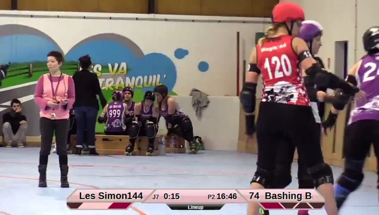 Les Simones VS Les Bashings Banshees 2e mi-temps