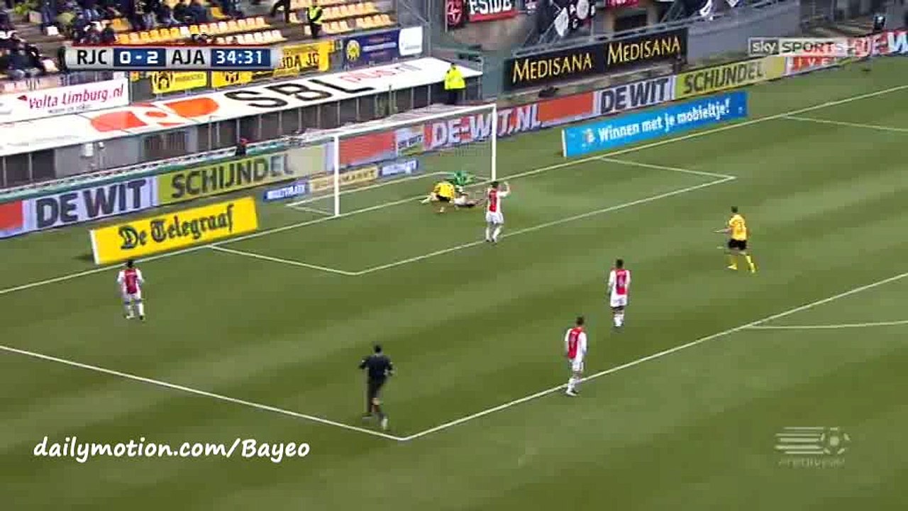 Rydell Poepon Goal HD - Roda 1 -2 Ajax - 31-01-2016