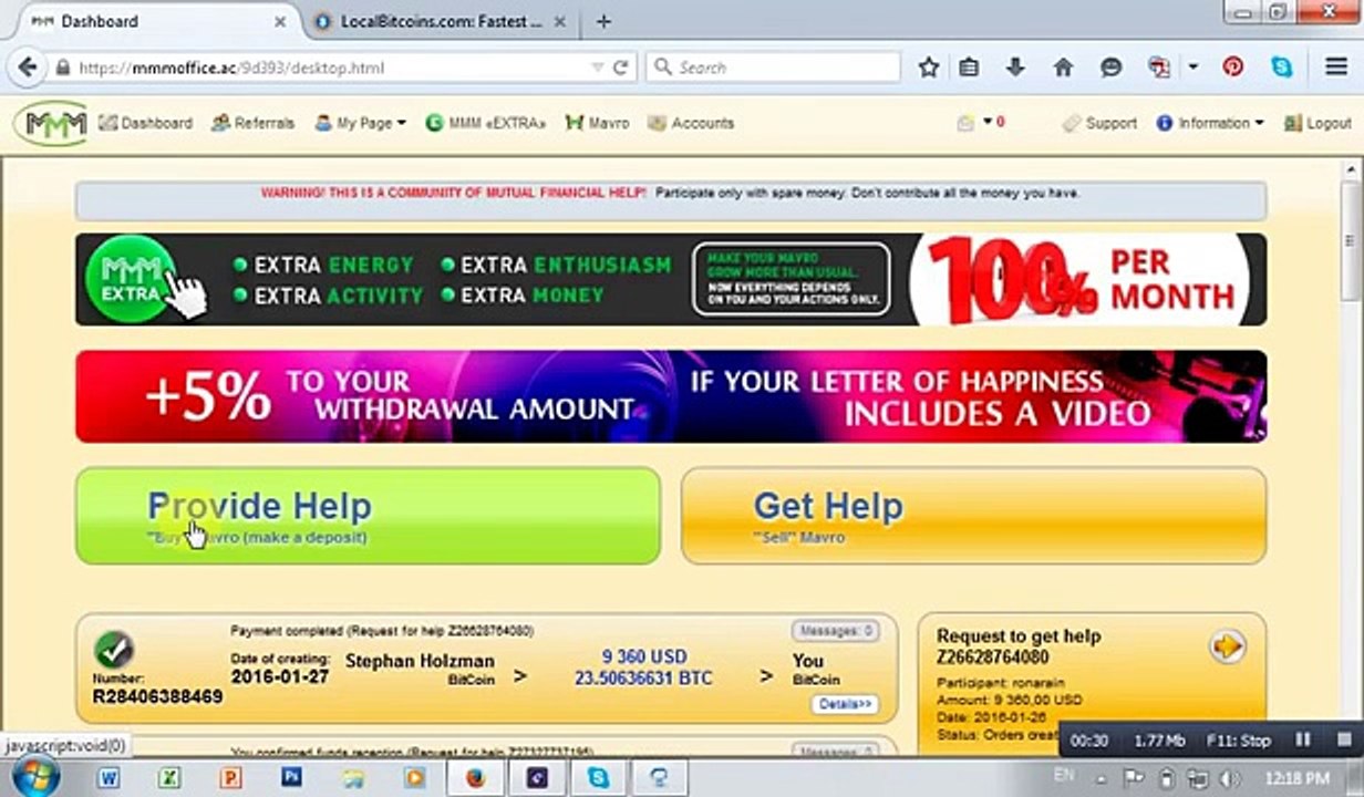 MMM pays 9360 USD
