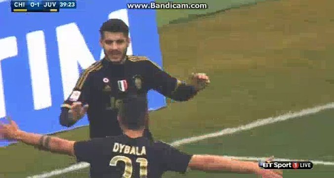 0-2 Álvaro Morata Chievo vs Juventus Serie A