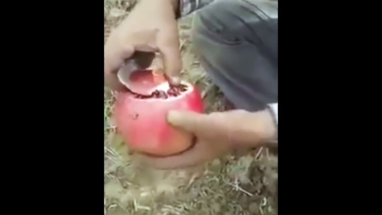 Способ быстро и красиво почистить Гранат