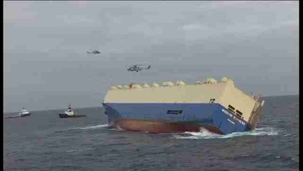 Nuevo intento de reflotar el "Modern Express", a la deriva en el Golfo de Vizcaya