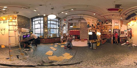 Firework Mishap Captured in 360° 4K