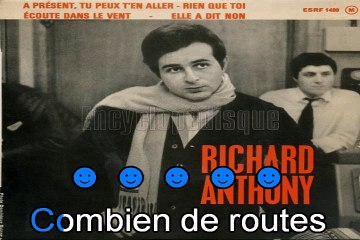 Richard Anthony_Écoute dans le vent (Bob Dylan_Blowin in the wind)(Mars 1964) karaoke
