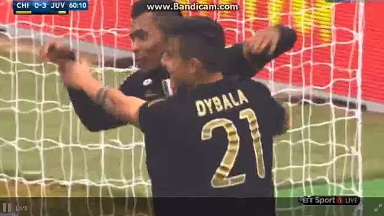Alex Sandro SuperGoal Chievo 0-3 Juventus Serie A