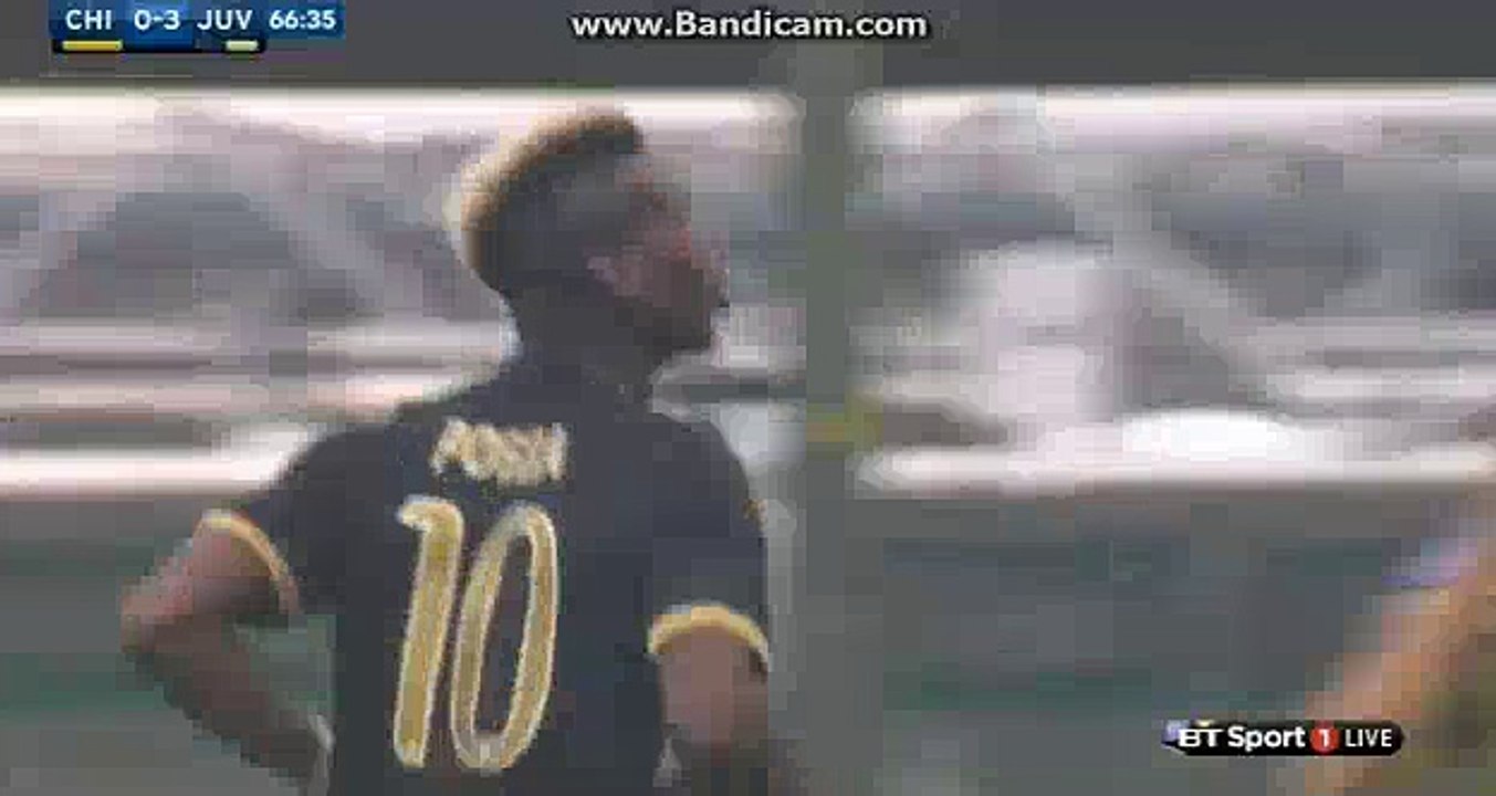 0-4 Paul Pogba Chievo 0-4 Juventus Serie A