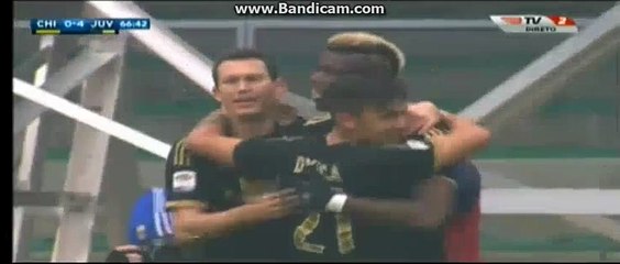 Paul Pogba Amazing Goal Chievo 0-4 Juventus Serie A
