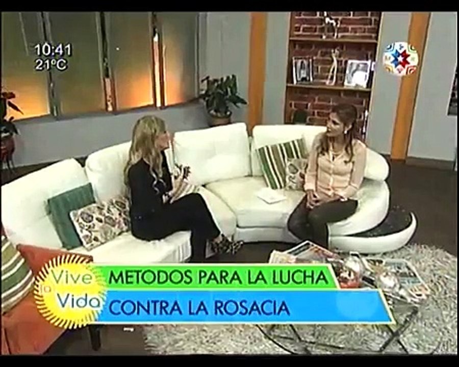 Métodos de lucha contra la Rosacea en #ViveLaVidaPy - 18-06-2015