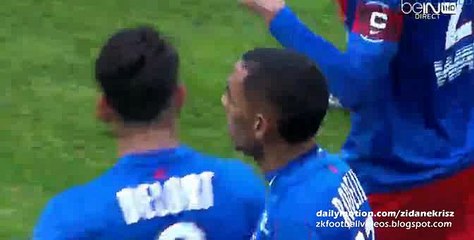 1-0 Ronny Rodelin - Caen v. Nice 31.01.2016 HD