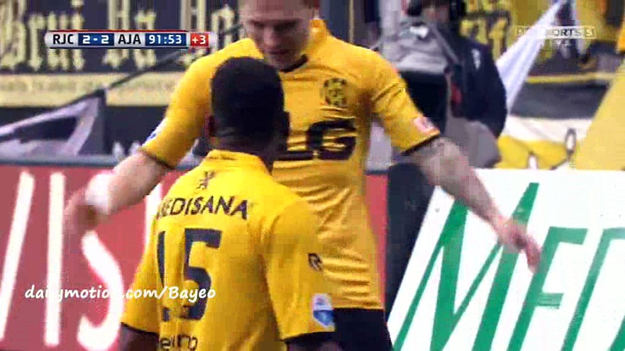 Ngombo M. Goal HD - Roda 2 -2 Ajax - 31-01-2016