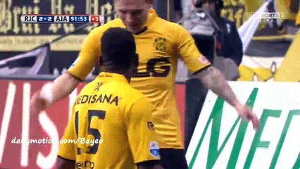 Ngombo M. Goal HD - Roda 2 -2 Ajax - 31-01-2016