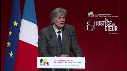 Discours de Stéphane Le Foll lors du Rassemblement des secrétaires de section