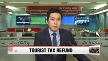 Korean department stores to offer tourists automatic tax refunds