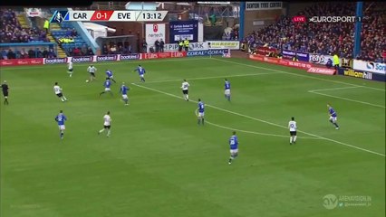 Aaron Lennon Goal  - Carlisle 0-2 Everton - 31-01-2016 FA Cup