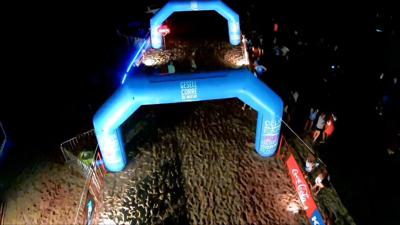 Gesell corre de noche 2016 Drone