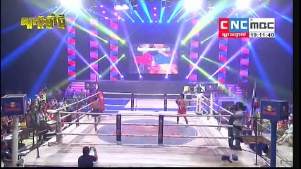 Neay Kroeun VS Neay Taxi Boxing On CTN