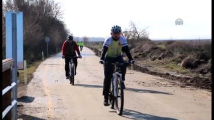 Kızılırmak Deltası İçin Pedal Çevirdiler