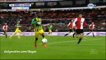 Jansen K. Goal HD - Feyenoord 0-1 Den Haag - 31-01-2016 Eredivisie