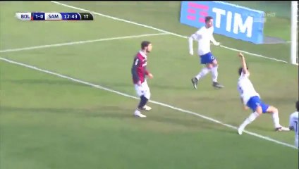 Anthony Mounier Goal - Bologna 1-0 Sampdoria - 31-01-2016