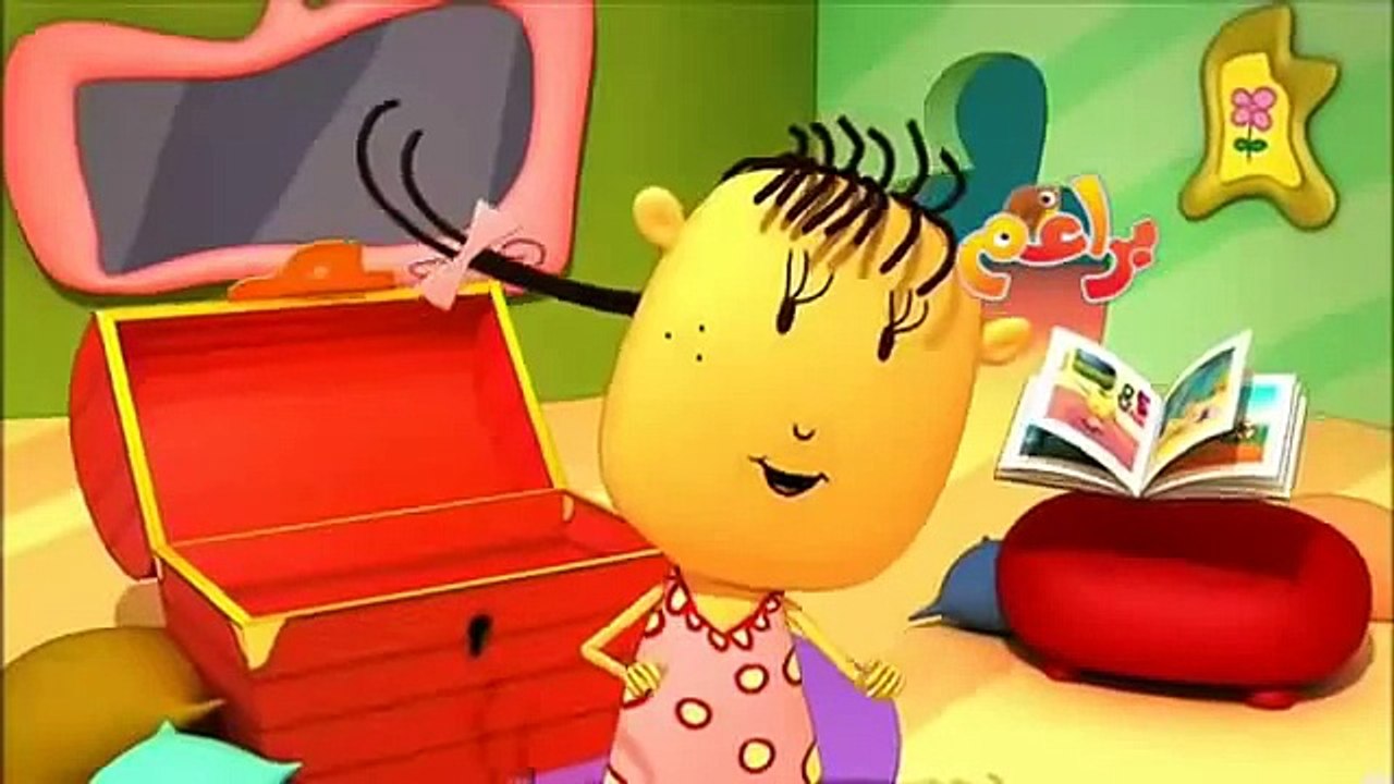 نان و ليلي العاصفة الرمليه قناة براعم